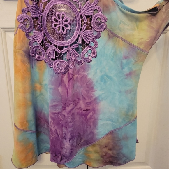 ‼️SOLD‼️Boston Proper Cold Shoulder Blouse, Size Medium - Picture 4 of 8